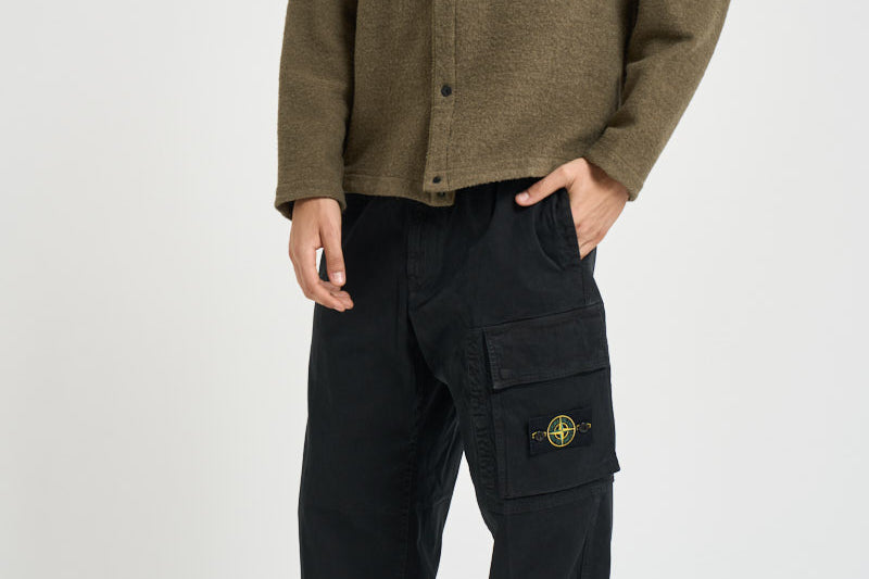 Giacca camicia uomo verde oliva 1200034 S0461V005G STONE ISLAND 