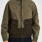 Giubbotto uomo tecnico verde militare 1200039 S0482V005G STONE ISLAND 