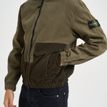 Giubbotto uomo tecnico verde militare 1200039 S0482V005G STONE ISLAND 