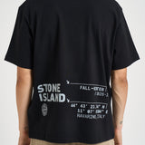 T-shirt uomo girocollo nera 2100001 S0480V0029 STONE ISLAND 