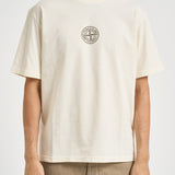 T-shirt uomo girocollo panna 2100001 S0480V0093 STONE ISLAND 