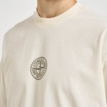 T-shirt uomo girocollo panna 2100001 S0480V0093 STONE ISLAND 