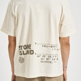 T-shirt uomo girocollo panna 2100001 S0480V0093 STONE ISLAND 