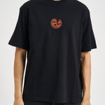 T-shirt uomo con stampa Vertical Placement nera 2100001 S0533V0029 STONE ISLAND 