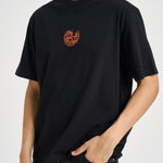 T-shirt uomo con stampa Vertical Placement nera 2100001 S0533V0029 STONE ISLAND 