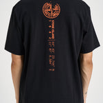 T-shirt uomo con stampa Vertical Placement nera 2100001 S0533V0029 STONE ISLAND 