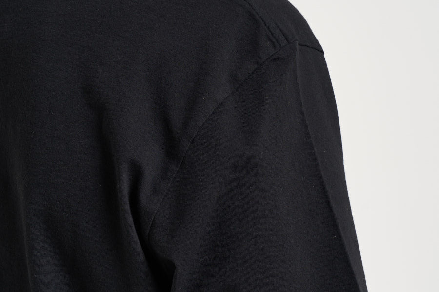 T-shirt uomo con stampa Vertical Placement nera 2100001 S0533V0029 STONE ISLAND 