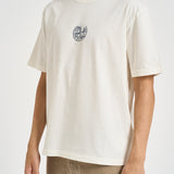 T-shirt uomo con stampa Vertical Placement panna 2100001 S0533V0093 STONE ISLAND 