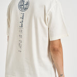 T-shirt uomo con stampa Vertical Placement panna 2100001 S0533V0093 STONE ISLAND 