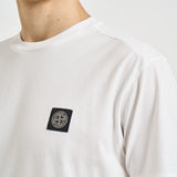 T-shirt uomo girocollo bianca 2100027 S0013V0001 STONE ISLAND 