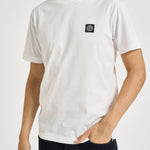 T-shirt uomo girocollo bianca 2100027 S0013V0001 STONE ISLAND 