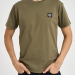 T-shirt uomo in cotone verde 2100027 S0013V005G STONE ISLAND 