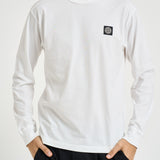 T-shirt uomo a maniche lunghe bianca 2100031 S0013V0001 STONE ISLAND 