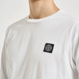T-shirt uomo a maniche lunghe bianca 2100031 S0013V0001 STONE ISLAND 