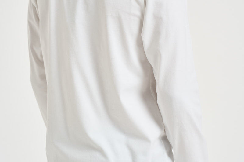 T-shirt uomo a maniche lunghe bianca 2100031 S0013V0001 STONE ISLAND 