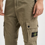 Pantalone uomo cargo verde 3100034 S00L1V015G STONE ISLAND 