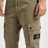 Pantalone uomo cargo verde 3100034 S00L1V015G STONE ISLAND 