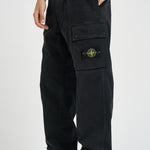Pantaloni uomo cargo neri 3100036 S00L1V0129 STONE ISLAND 