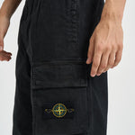 Pantaloni uomo cargo neri 3100036 S00L1V0129 STONE ISLAND 