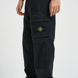 Pantaloni uomo cargo neri 3100036 S00L1V0129 STONE ISLAND 