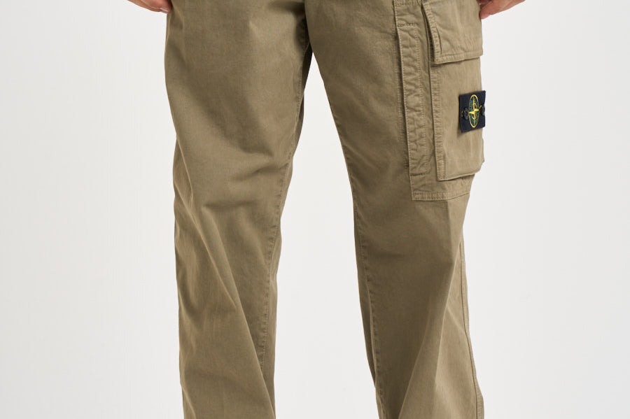 Pantaloni uomo cargo beige 3100036 S00L1V015G STONE ISLAND 