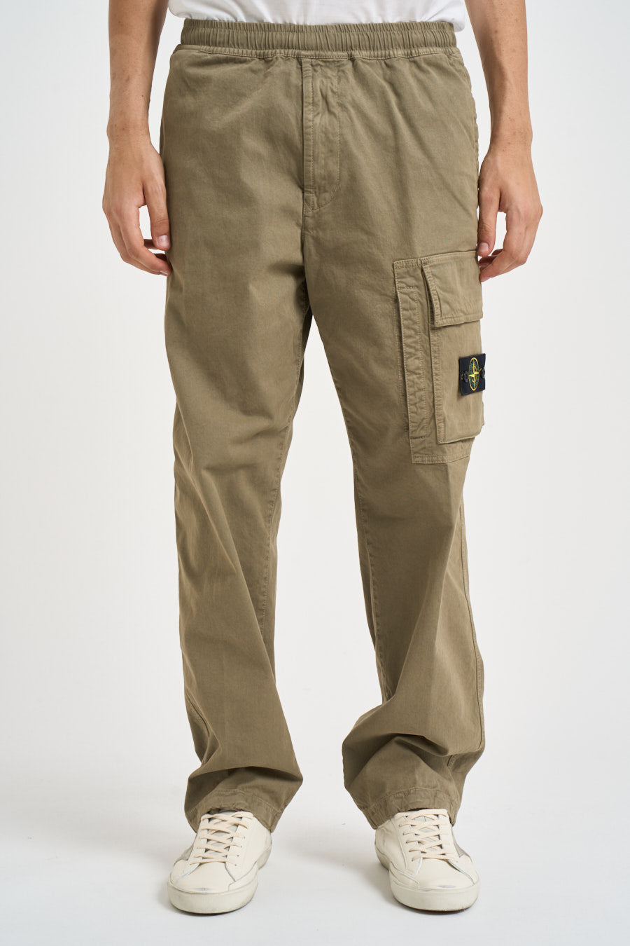 Pantaloni uomo cargo beige 3100036 S00L1V015G STONE ISLAND 