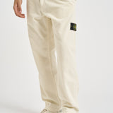 Pantalone uomo in velluto a coste panna 3100059 S0212V0093 STONE ISLAND 