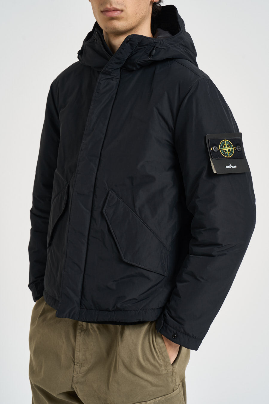 Giubbotto uomo tecnico nero 4100010 S0A26V0029 STONE ISLAND 
