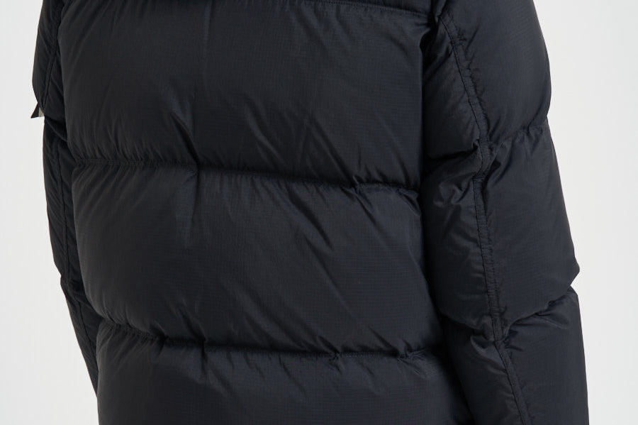 Piumino uomo con cappuccio removibile nero 4100013 S0483V0029 STONE ISLAND 