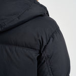 Piumino uomo con cappuccio removibile nero 4100013 S0483V0029 STONE ISLAND 