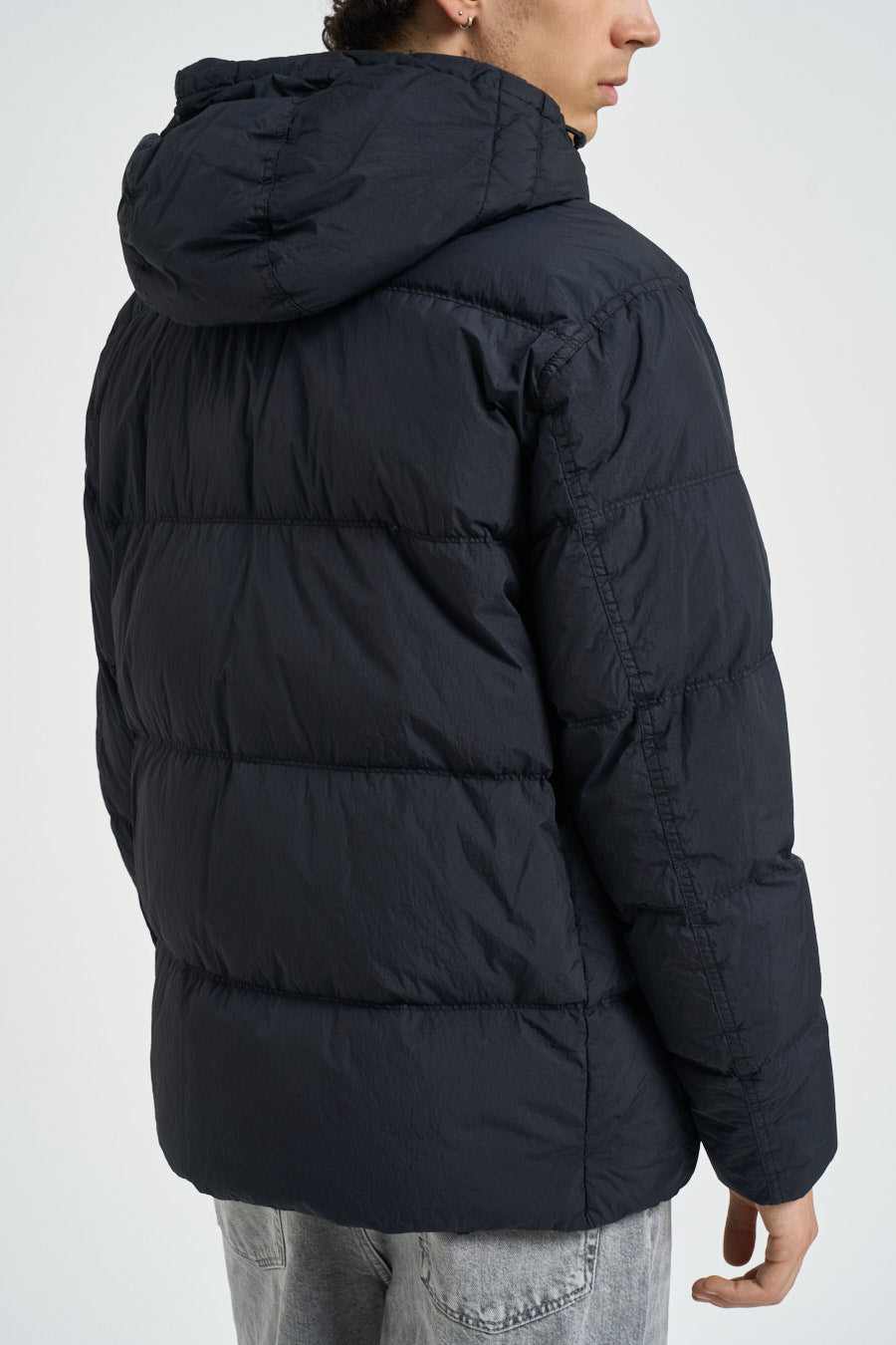 Piumino uomo trapuntato blu navy 4100037 S0A23V0020 STONE ISLAND 