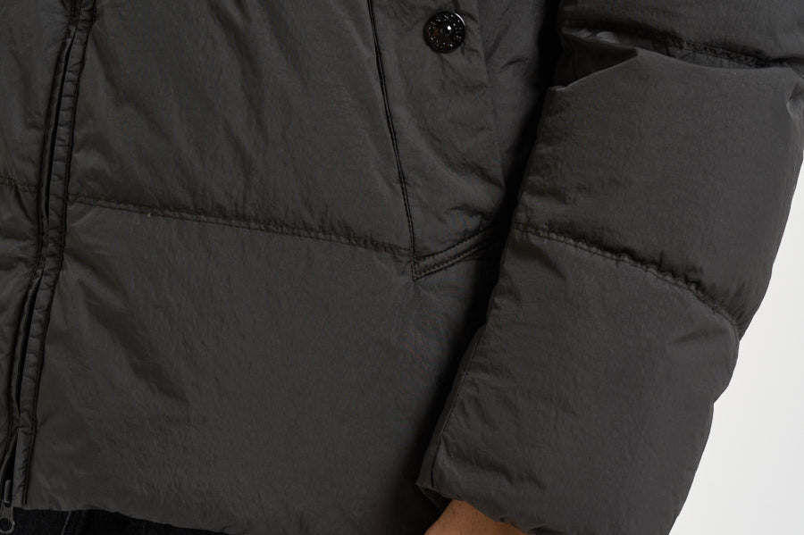 Piumino uomo trapuntato grigio antracite 4100037 S0A23V0062 STONE ISLAND 