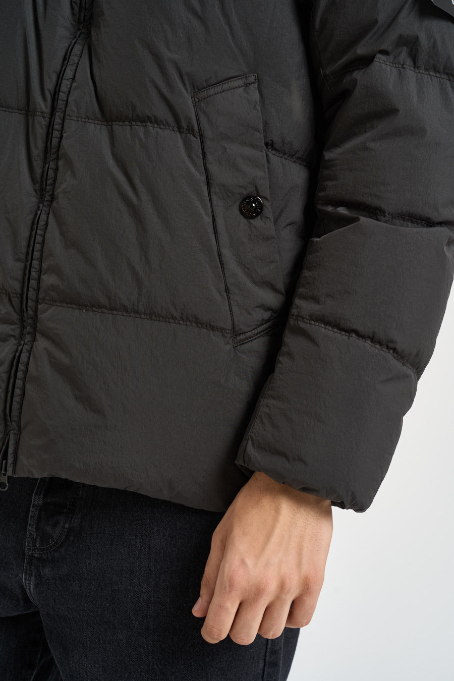 Piumino uomo trapuntato grigio antracite 4100037 S0A23V0062 STONE ISLAND 