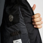 Piumino uomo trapuntato grigio antracite 4100037 S0A23V0062 STONE ISLAND 