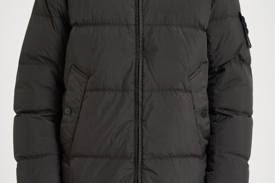Piumino uomo trapuntato grigio antracite 4100037 S0A23V0062 STONE ISLAND 