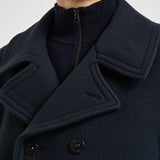 Cappotto uomo doppiopett corto blu 4100040 S0453V0020 STONE ISLAND 