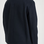 Cappotto uomo doppiopett corto blu 4100040 S0453V0020 STONE ISLAND 