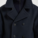 Cappotto uomo doppiopett corto blu 4100040 S0453V0020 STONE ISLAND 