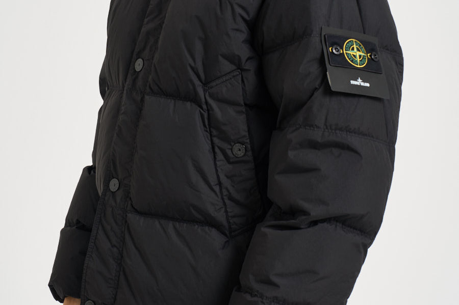 Piumino uomo antigoccia nero 4100109 S0A23V0029 STONE ISLAND 