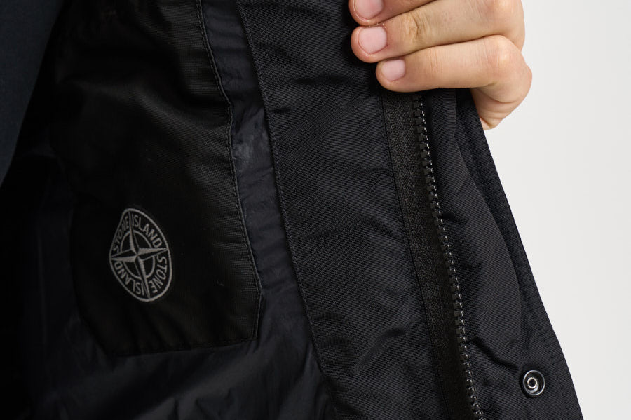 Piumino uomo antigoccia nero 4100109 S0A23V0029 STONE ISLAND 