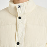 Piumino uomo antigoccia panna 4100109 S0A23V0093 STONE ISLAND 
