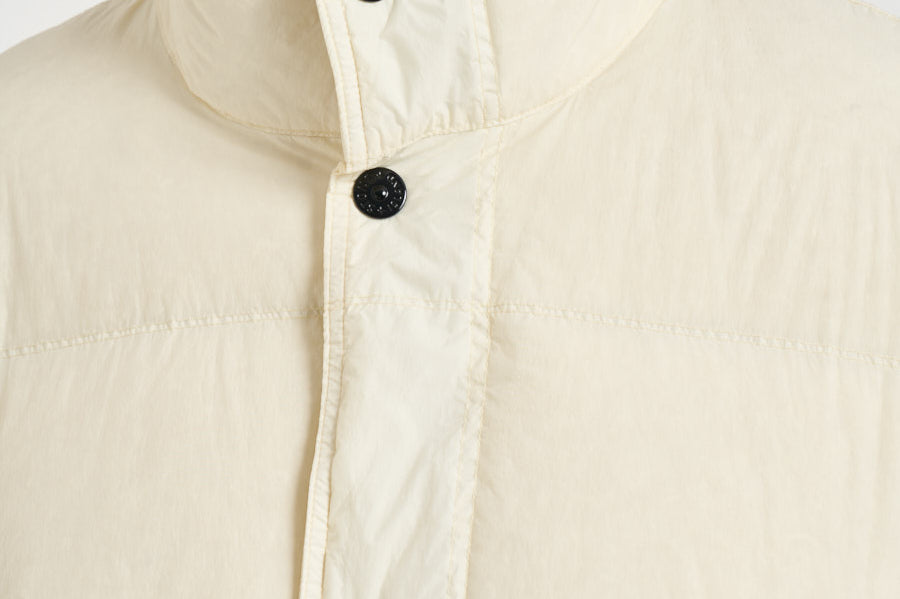 Piumino uomo trapuntato panna 4100109 S0A23V0093 STONE ISLAND 