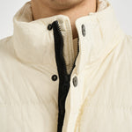Piumino uomo antigoccia panna 4100109 S0A23V0093 STONE ISLAND 