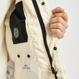 Piumino uomo antigoccia panna 4100109 S0A23V0093 STONE ISLAND 