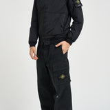 Piumino uomo con cappuccio nero 4100110 S0A23V0029 STONE ISLAND 