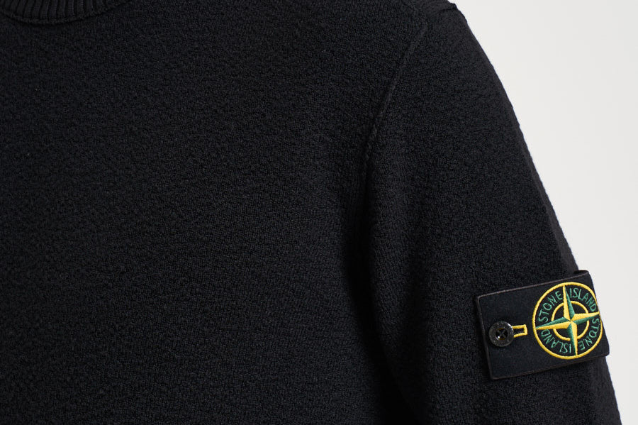 Maglia uomo in lana nera 5100011 S01C4V0029 STONE ISLAND 