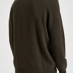 Maglia uomo girocollo in lana verde 5100011 S01C4V0078 STONE ISLAND 