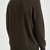 Maglia uomo girocollo in lana verde 5100011 S01C4V0078 STONE ISLAND 