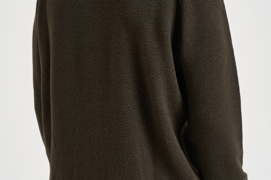 Maglia uomo girocollo in lana verde 5100011 S01C4V0078 STONE ISLAND 