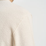 Maglia uomo girocollo in lana panna 5100011 S01C4V0093 STONE ISLAND 